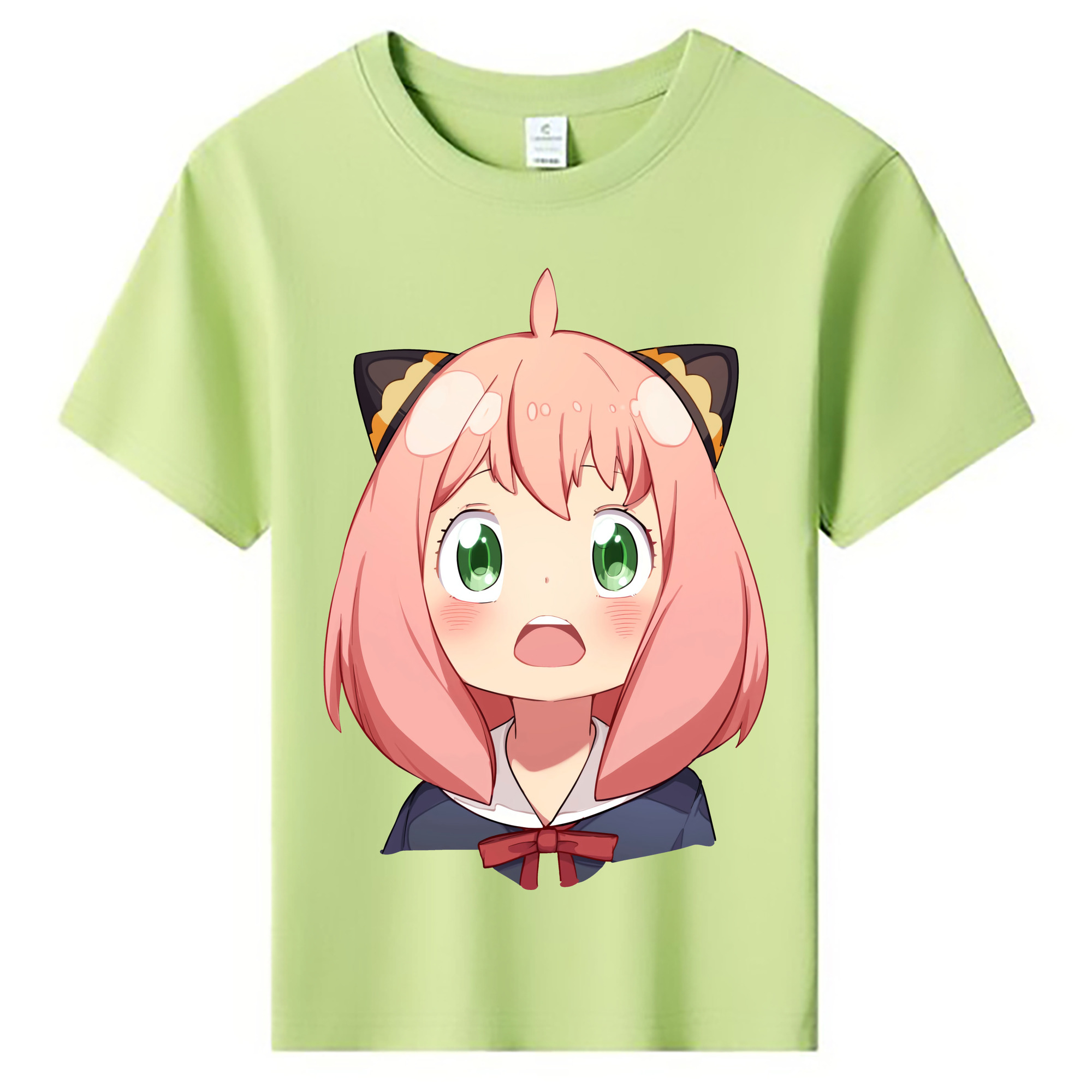（画像用） SPY×FAMILY间谍家家酒 綿100％キッズTシャツ（フロントプリント）